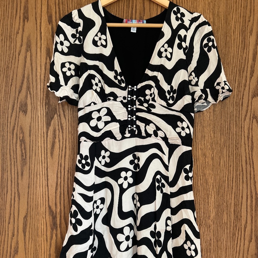 Psychedelic mini dress